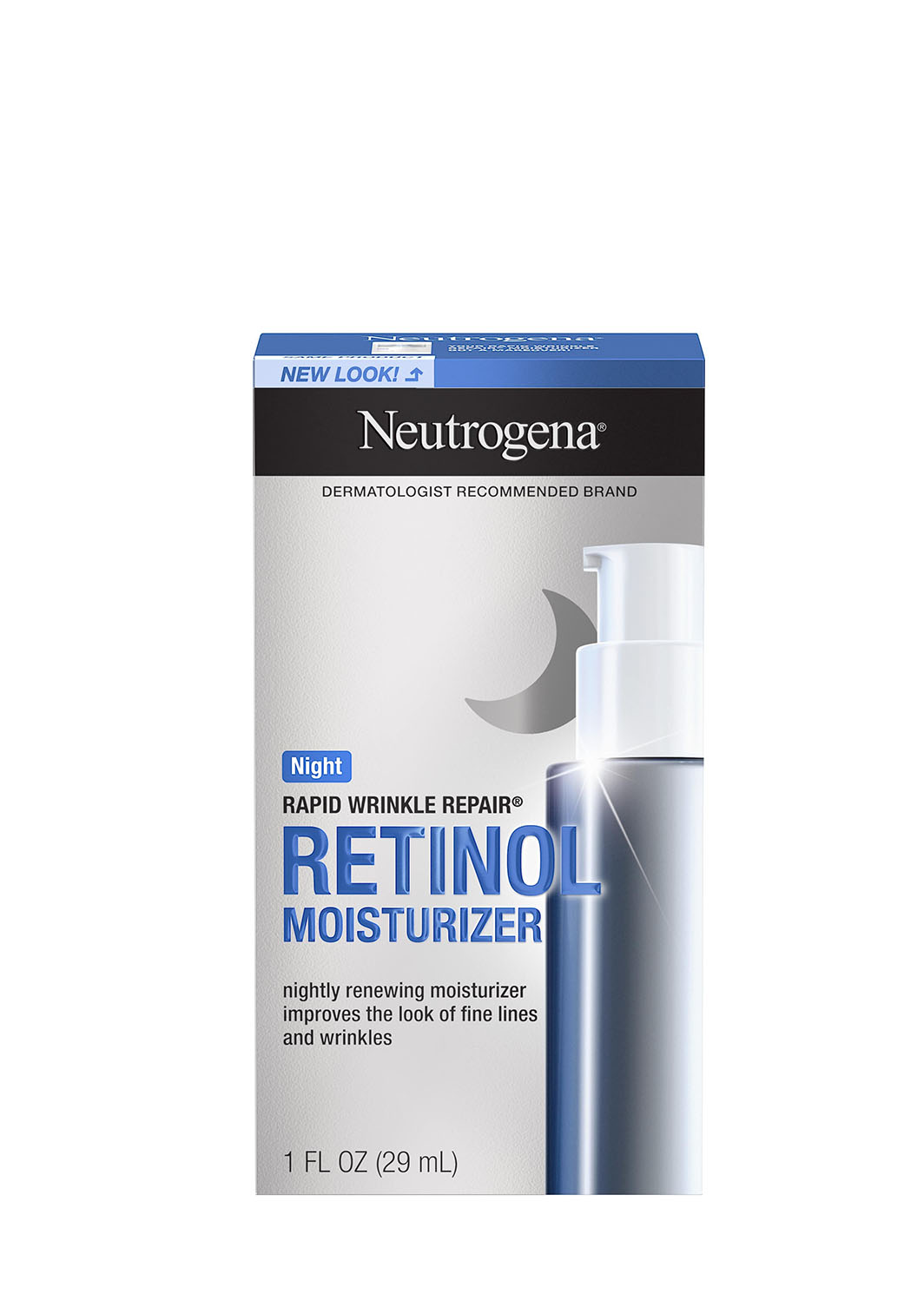 Neutrogena Rapid Wrinkle Repair Night Face Moisturizer With Retinol New Edition